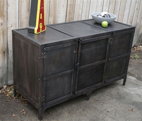 Metal Media Cabinet 